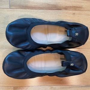 Yosi Samra Black Foldable Flats Size 9